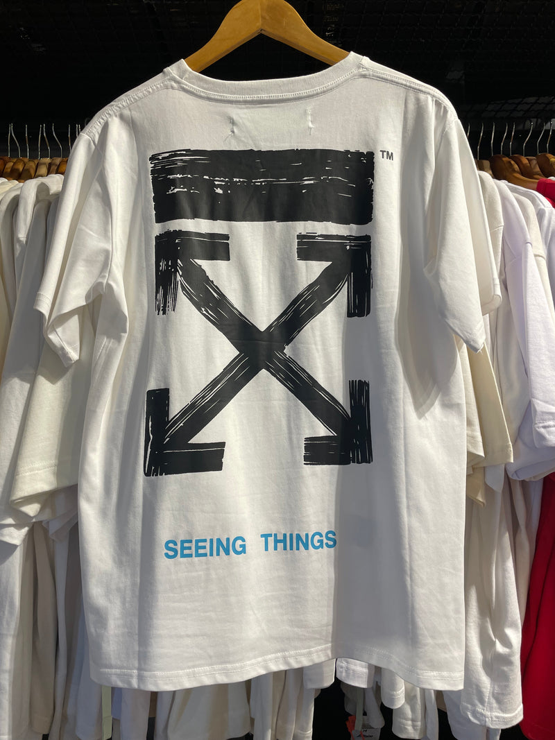 Camiseta OFF WHITE Branca - Pronta Entrega