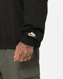 Jaqueta Nike Athletic Department Embroidered Black/White Windbreaker - Pronta Entrega