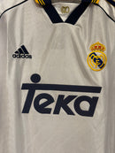 Camisa Retrô Adidas Real Madrid Branca 1999-2000 - Pronta Entrega