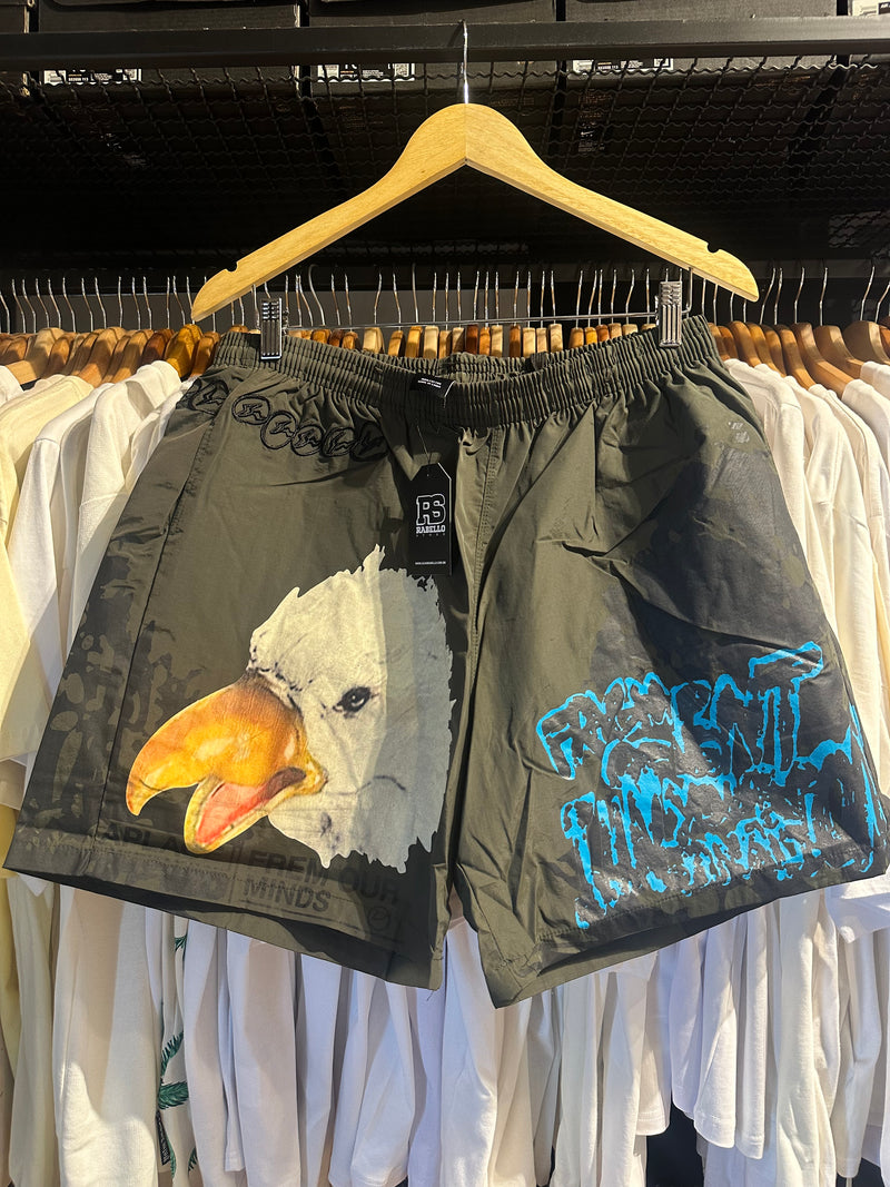 Short TRAVIS SCOTT Fragment Verde - Pronta Entrega