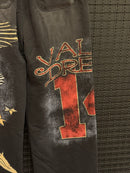Calça Moletom Valley Dreams Eagle Heart Black - Pronta Entrega