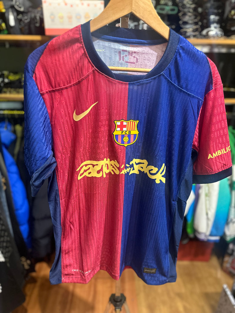 Camisa Dri-fit Nike Barcelona X Cactus Jack Special Edition - Pronta Entrega