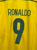 Camiseta Nike Retrô Seleção Brasileira 2002 Ronaldo