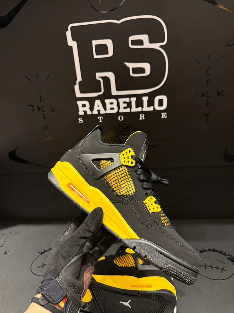 Tênis Nike Air Jordan 4 Retro Yellow Thunder - Pronta Entrega