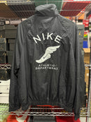 Jaqueta Nike Athletic Department Embroidered Black/White Windbreaker - Pronta Entrega