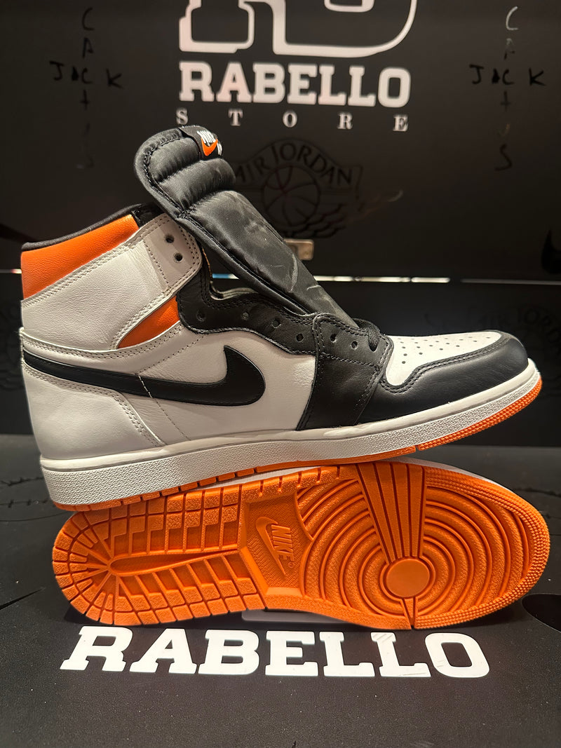 Tênis Nike Air Jordan 1 Retro High Boys Electro Orange - Pronta Entrega
