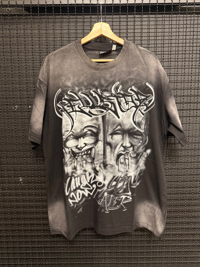 Camiseta Hellstar "Laugh Now Cry Later" - Pronta Entrega
