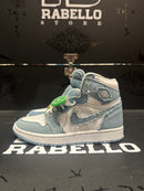 Tênis Nike Air Jordan 1 High Feminino "Denim" Jeans Azul - Pronta Entrega