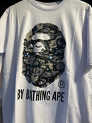 Camiseta BAPE Branco - Pronta Entrega