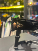 Óculos Louis Vuitton Preto Retangular - Pronta Entrega