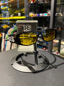 Óculos Palm Angels Preto Lente Transparente Amarelo - Pronta Entrega