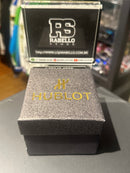 Relógio Hublot Silver Fundo Black - Pronta Entrega