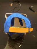 Boné Aba Curva Lacoste Azul Croc Lateral - Pronta Entrega