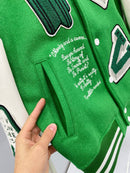 Jaqueta Varsity Louis Vuitton Green - Encomenda