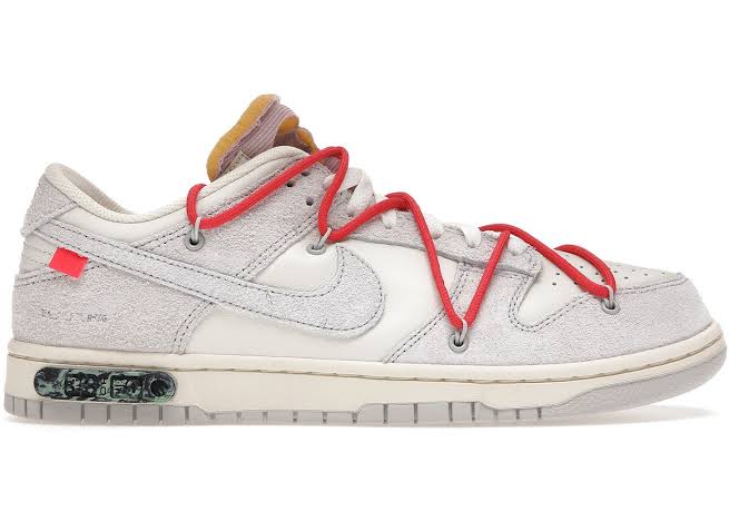 Nike Dunk Low Off White Lot 33:50 - Encomenda