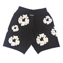 Shorts Denim Tears The Cotton Wreath Black - Encomenda