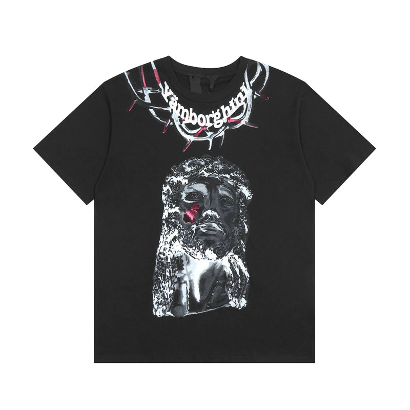 Camiseta Vlone Yams Day Jesus Piece Black - Encomenda