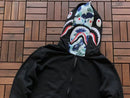 Moletom Bape Shark ABC Blue Black - Encomenda
