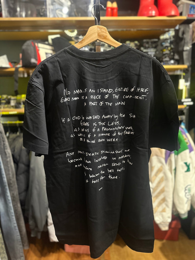 Camiseta SUPREME “Rules The World” Preta - Pronta Entrega