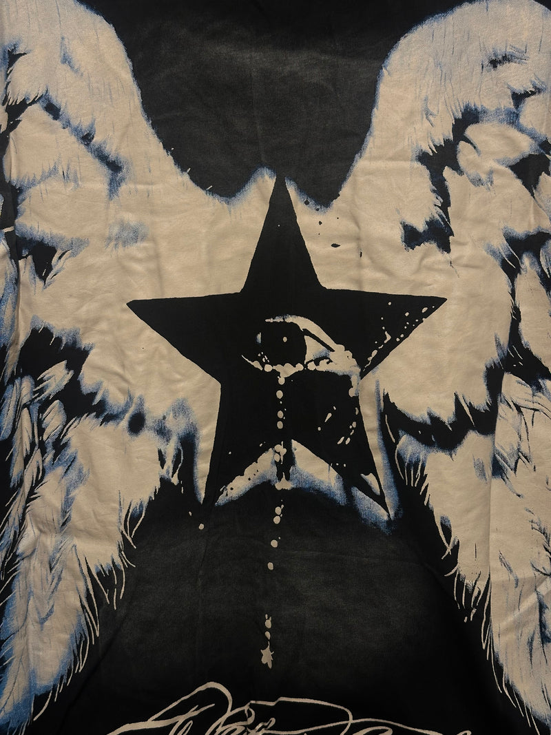 Camiseta Hellstar Jesus Cried Black - Pronta Entrega