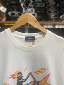 Camiseta Amiri Motoqueiro Fantasma Branca - Pronta Entrega
