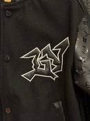 Jaqueta Varsity Louis Vuitton Black - Pronta Entrega