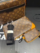 Bolsa Louis Vuitton Bag Trio Messenger Cobalt Marrom - Pronta Entrega