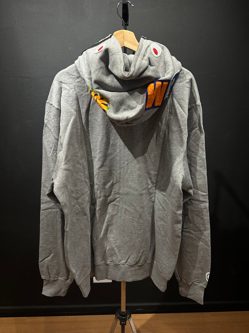 Jaqueta Bape Camo Shark Gray Full Zip - Pronta Entrega