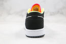 Jordan 1 Low Black Aurora Green Laser Orange - Encomenda