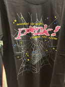 Camiseta Sp5der Black/Pink- Pronta Entregaa