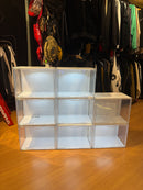 Sneaker Box LED Vitrine para Tenis com Luzes por Voz e Porta Magnética - Pronta Entrega
