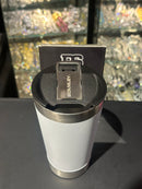 Copo Stanley Branco Com Abridor de Lata 473ML - Pronta Entrega