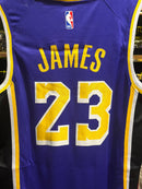 Jersey Air Jordan NBA Los Angeles Lakers Purple LeBron James