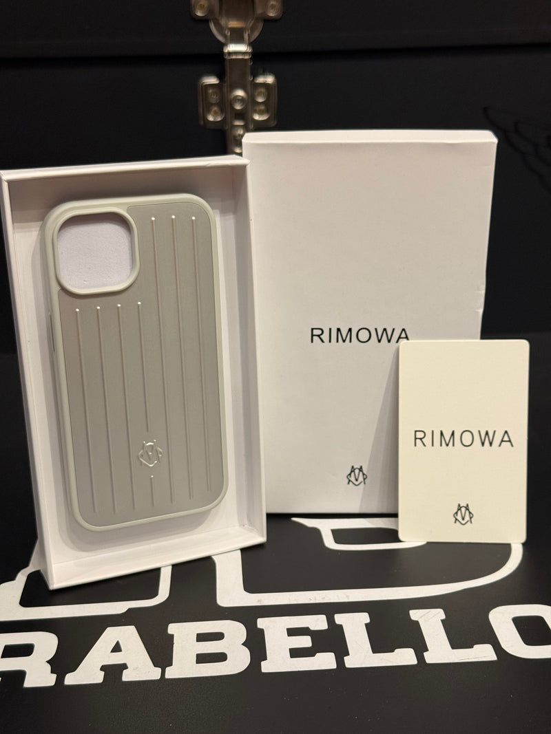 Capa Case Iphone Rimowa Aluminium - Pronta Entrega
