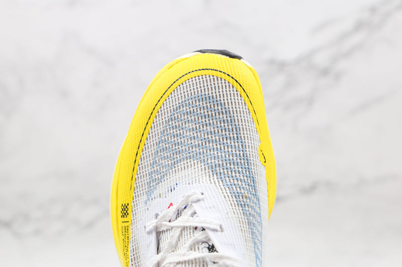Nike ZoomX Vaporfly Next% 2 White Yellow Strike - Encomenda