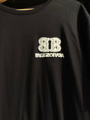 Camiseta BALENCIAGA Slim Feet Preta - Pronta Entrega