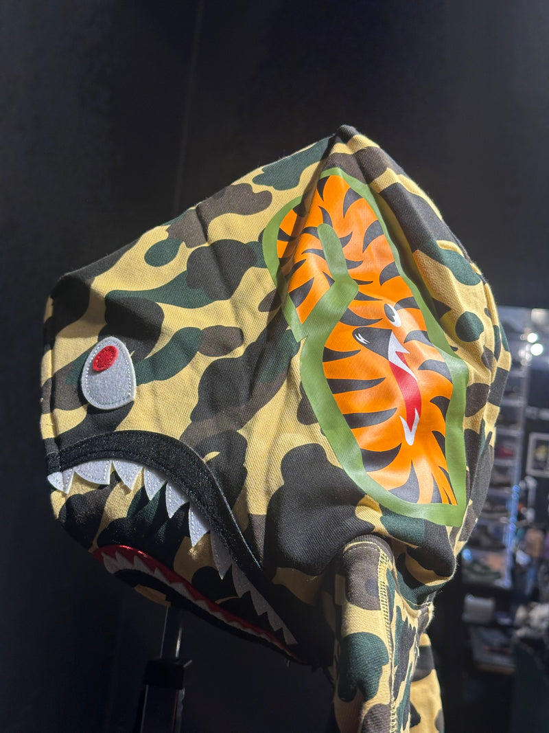 Jaqueta Bape Shark Camo Full Zip - Pronta Entrega
