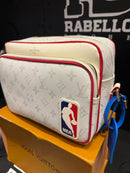 Bolsa Louis Vuitton 2020 LV X NBA WHITE MONOGRAM NIL MESSENGER BAG - Pronta Entrega