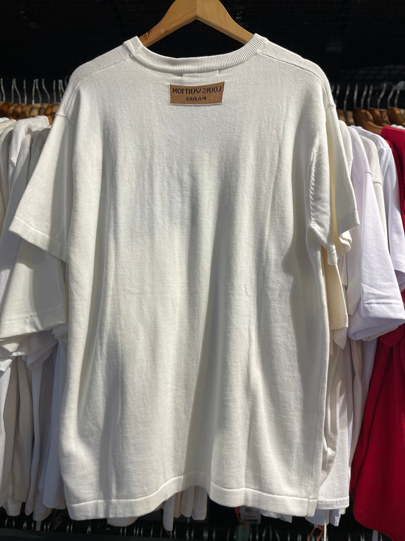 Camiseta LOUIS VUITTON Branca - Pronta Entrega