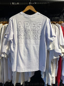 Camiseta BAPE APES TOGETHER STRONG Branco - Pronta Entrega