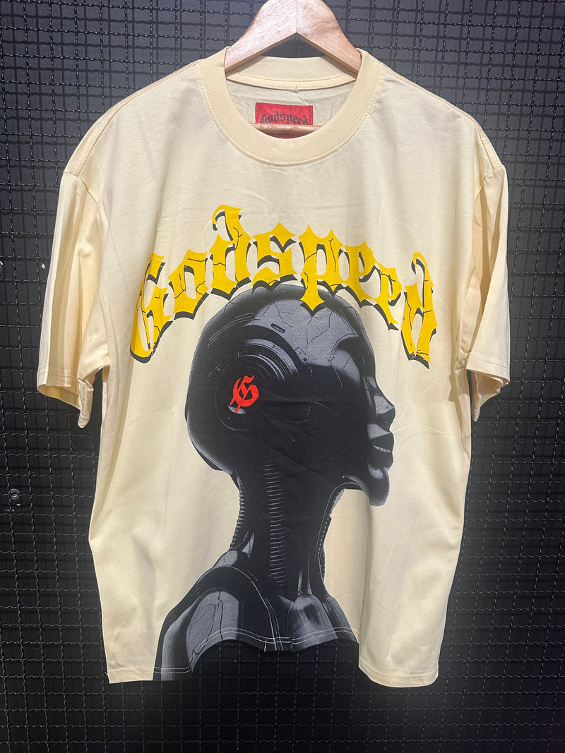 Camiseta Godspeed Robot Off White - Pronta Entrega