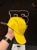 Boné Supreme 5 Panel Washed Canvas Camp Amarelo - Pronta Entrega