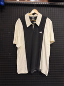Camiseta Polo Adidas Black White - Pronta Entrega