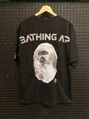 Camiseta BAPE A Bathing Ape Logo Space Black - Pronta Entrega