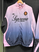Conjunto Jaqueta Supreme x Umbro Gradient Track Pink - Pronta Entrega
