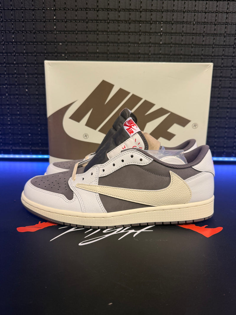 Tênis Nike Air Jordan 1 Retrô Low OG SP x Travis Scott Reverse Mocha - Pronta Entrega