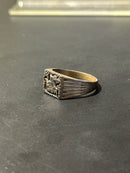 Anel Aço Inoxidável São Jorge 30 CM - Pronta Entrega