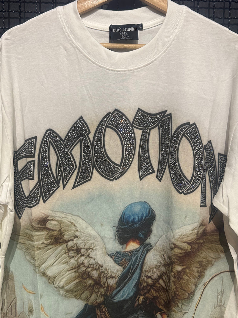 Camiseta Mixed Emotions Archery Angel White - Pronta Entrega