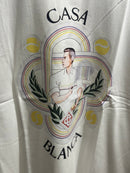 Camiseta Casablanca Tennis Player Branca - Pronta Entrega