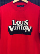 Camiseta Louis Vuitton Graphic Short Sleeved - Pronta Entrega